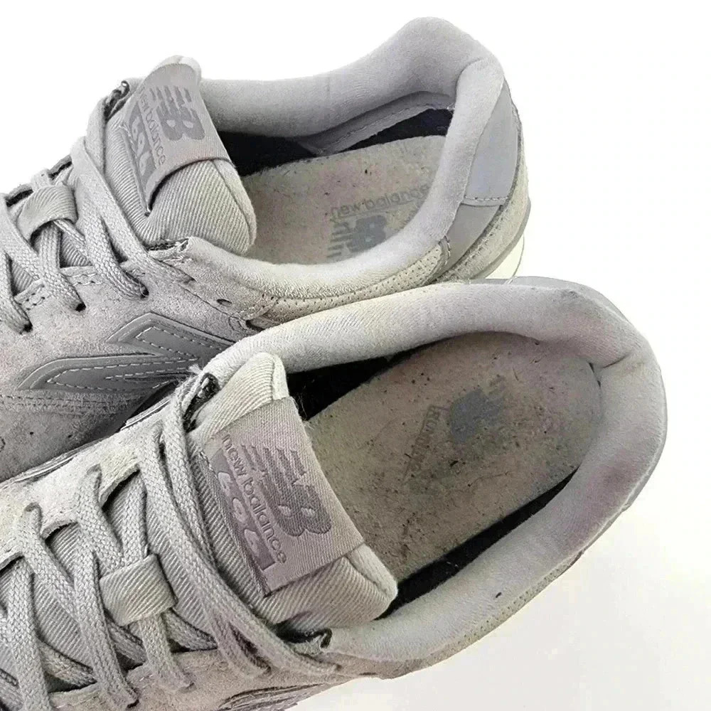 New Balance 696 Suede Comfort Athletic Tennis Shoes - 8.5 - Picture 8 of 10